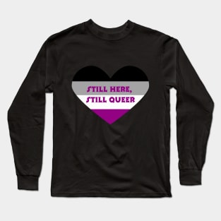 Asexual Pride heart Long Sleeve T-Shirt